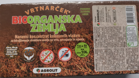 BIOORGANSKA ZEMLJA 10L (*650G) - AGROLIT