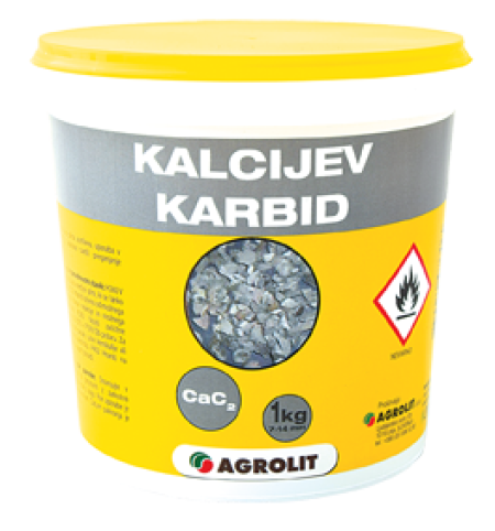 KALCIJEV KARBID 25 - 55 MM 1 KG - AGROLIT