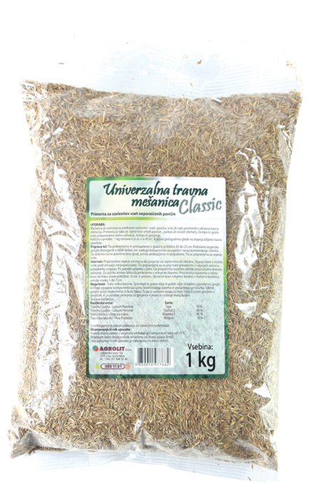 UNIVERZALNA TRAVNA MEŠANICA CLASSIC 1 KG - AGROLIT