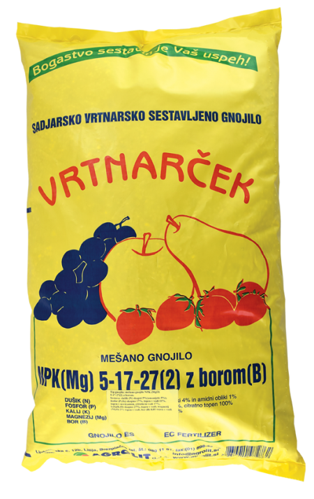 VRTNARČEK 5-17-27 + MG+B 10KG