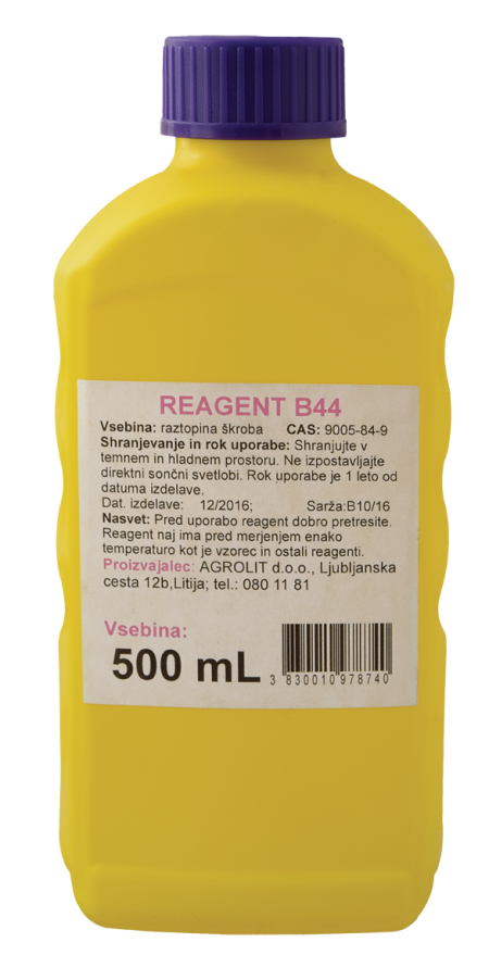 REAGENT B44 500ML - AGROLIT