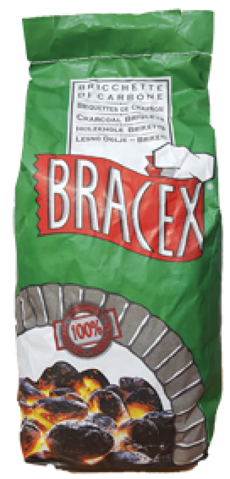 OGLJE BRIKETI BRACEX 3KG - AGROLIT