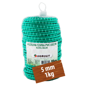 VEZALNA CEVKA PVC BUŽIR 5MM 1KG - AGROLIT