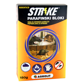 STRIKE PARAFINSKI BLOKI 150G - AGROLIT  