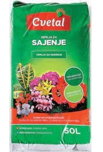 CVETAL ZEMLJA ZA SAJENJE  50L