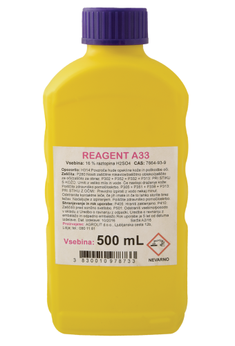 REAGENT A33 500 ML AGROLIT