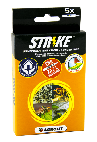 STRIKE UNIVERZALNI INSEKTICID  KONC. 5X10 ML - AGROLIT