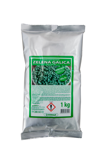 GALICA ZELENA GRANULIRANA - 1 KG AGROLIT